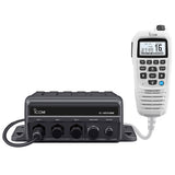 Icom M510BB GW 21 Black Box VHF wWhite Command Mic  3 Command Mic Ports