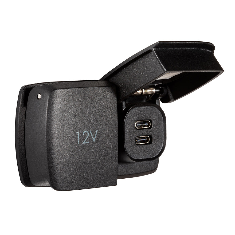 Scanstrut Flip Pro Multi  Dual USBC  12V Power Socket