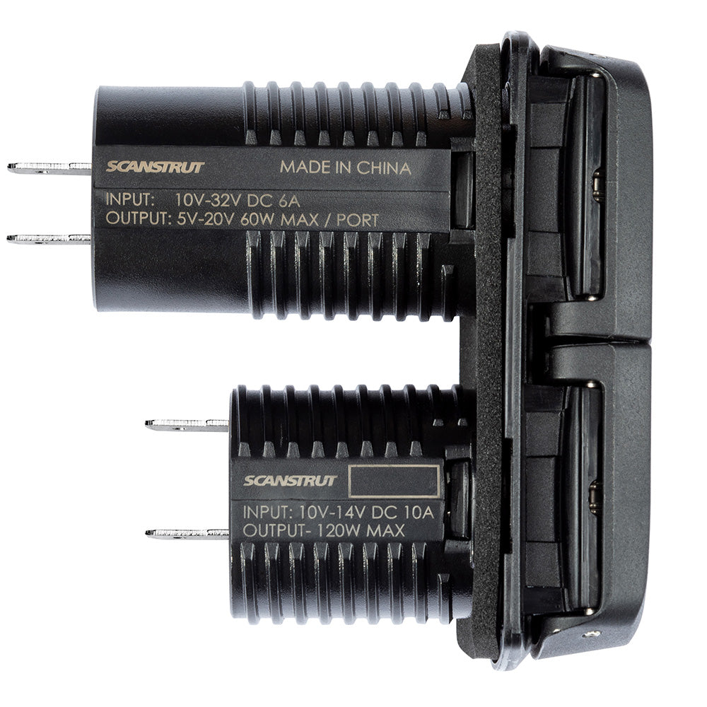 Scanstrut Flip Pro Multi  Dual USBC  12V Power Socket