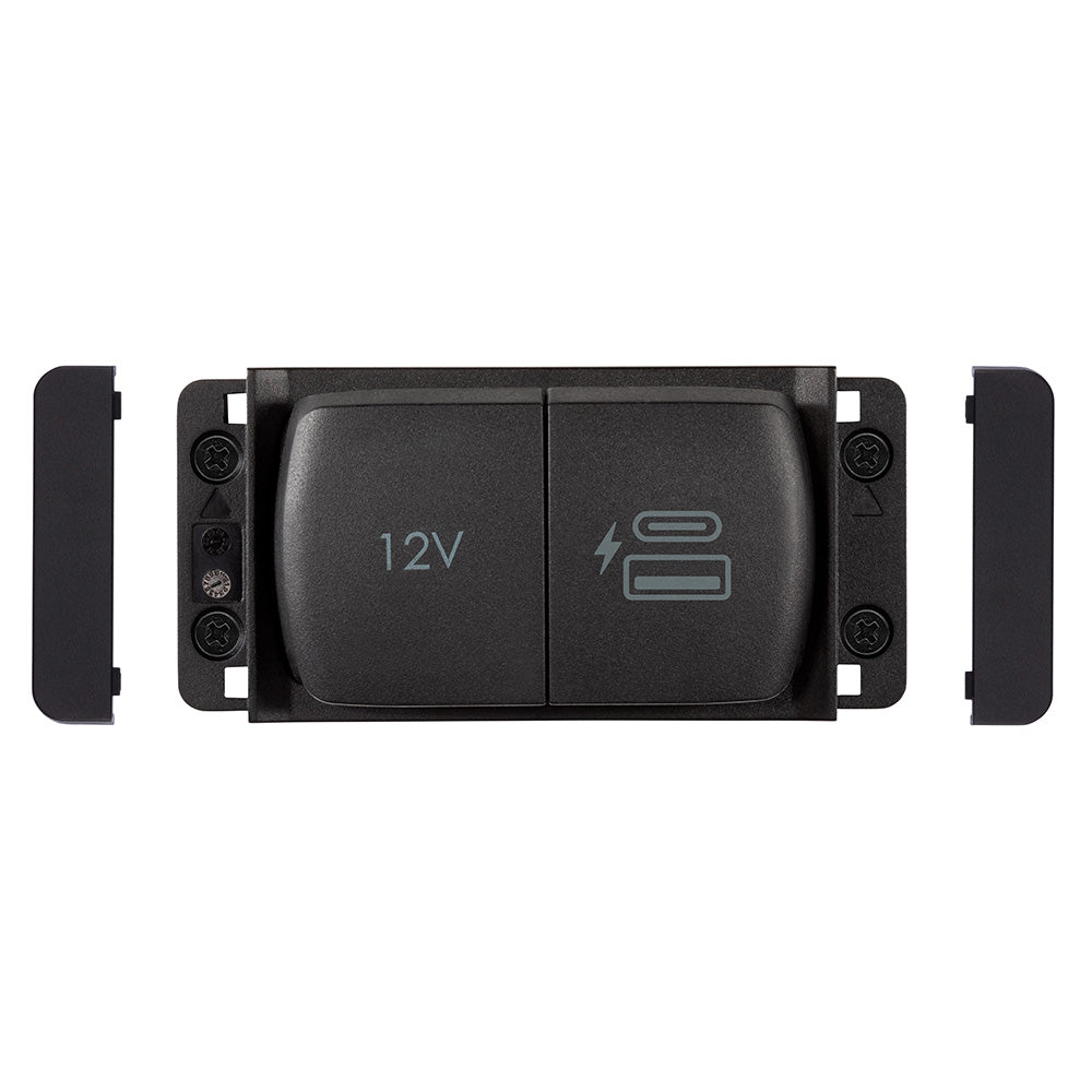 Scanstrut Flip Pro Multi  Dual USBC  12V Power Socket