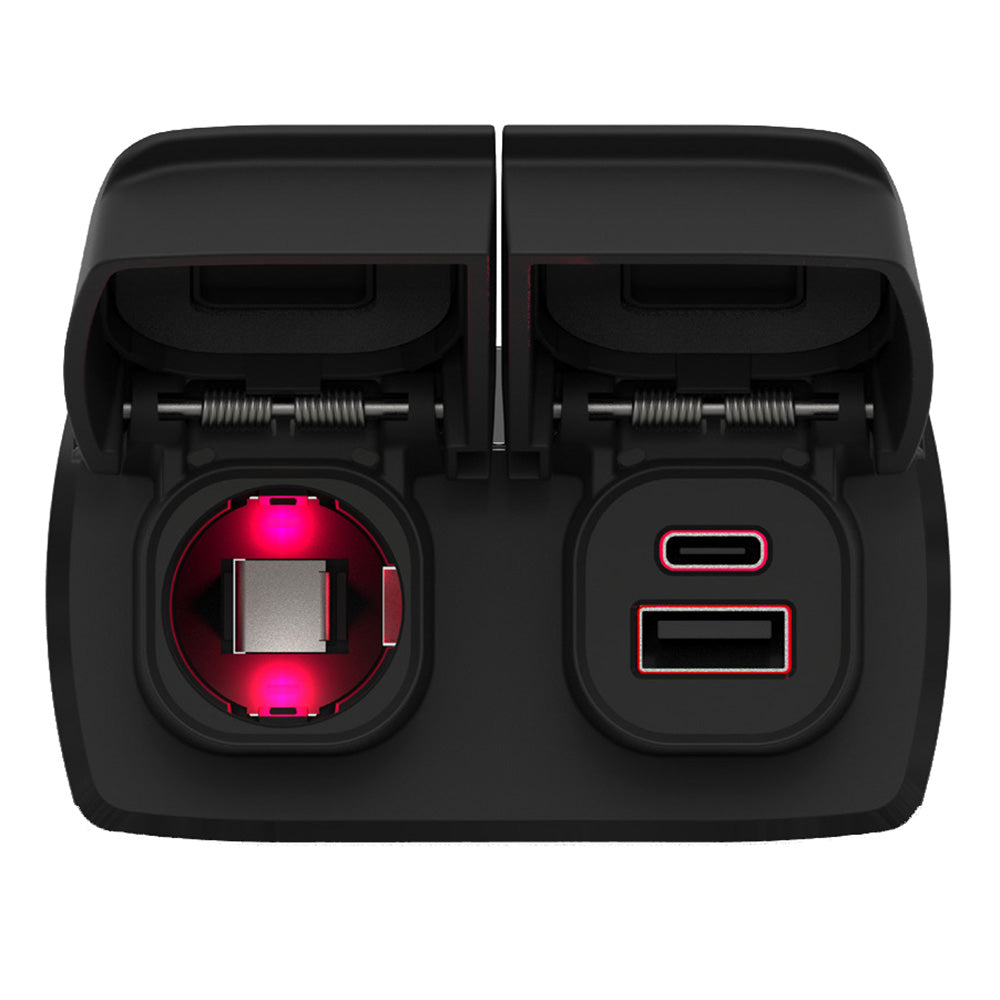 Scanstrut Flip Pro Duo  USBA  USBC w12V Power Socket