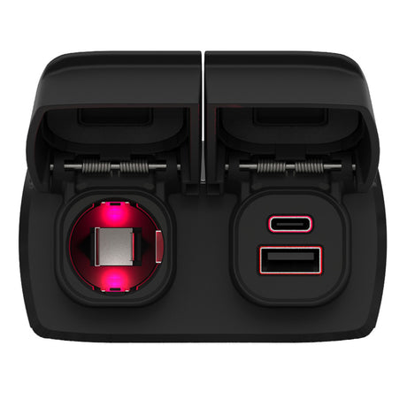 Scanstrut Flip Pro Duo  USBA  USBC w12V Power Socket