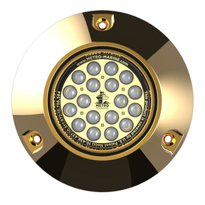 Metro Marine HighOutput Submersible Underwater Light wIntelligent Monochromatic LEDs  Blue 45 Beam