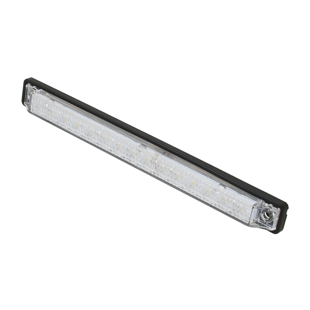 Scandvik 8 LED Light Strip  Blue wGasket  12V