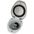 Scandvik Recessed THandle Mixing Valve  SS wWhite Cup