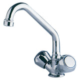 Scandvik Chrome Galley Mixer wSwivel Spout