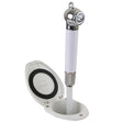 Scandvik Recessed Shower w6 White Hose  PushButton