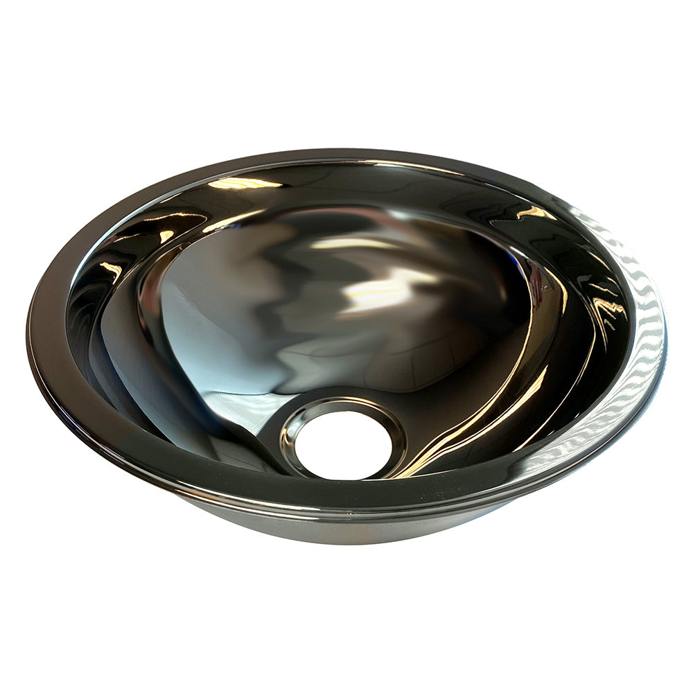 Scandvik SS Basin Sink  115 x 5  Mirror Finish