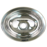 Scandvik Polished SS Oval Sink  1325 x 105