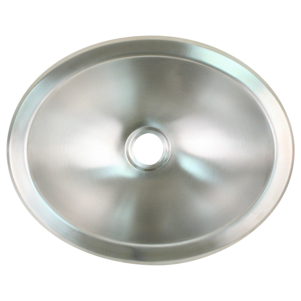 Scandvik Brushed SS Oval Sink  1325 x 105