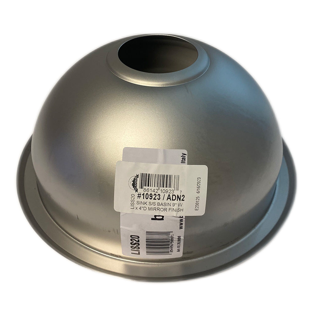 Scandvik SS Sink Basin  9 x 4  Mirror Finish