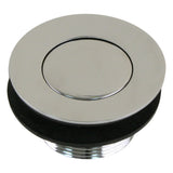 Scandvik Sink Drain wFlip Stopper  Chrome Plated Brass
