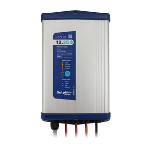 Dolphin Charger PROLITE Series Dolphin Battery Charger  12V 25A 110220VAC  3 Outputs