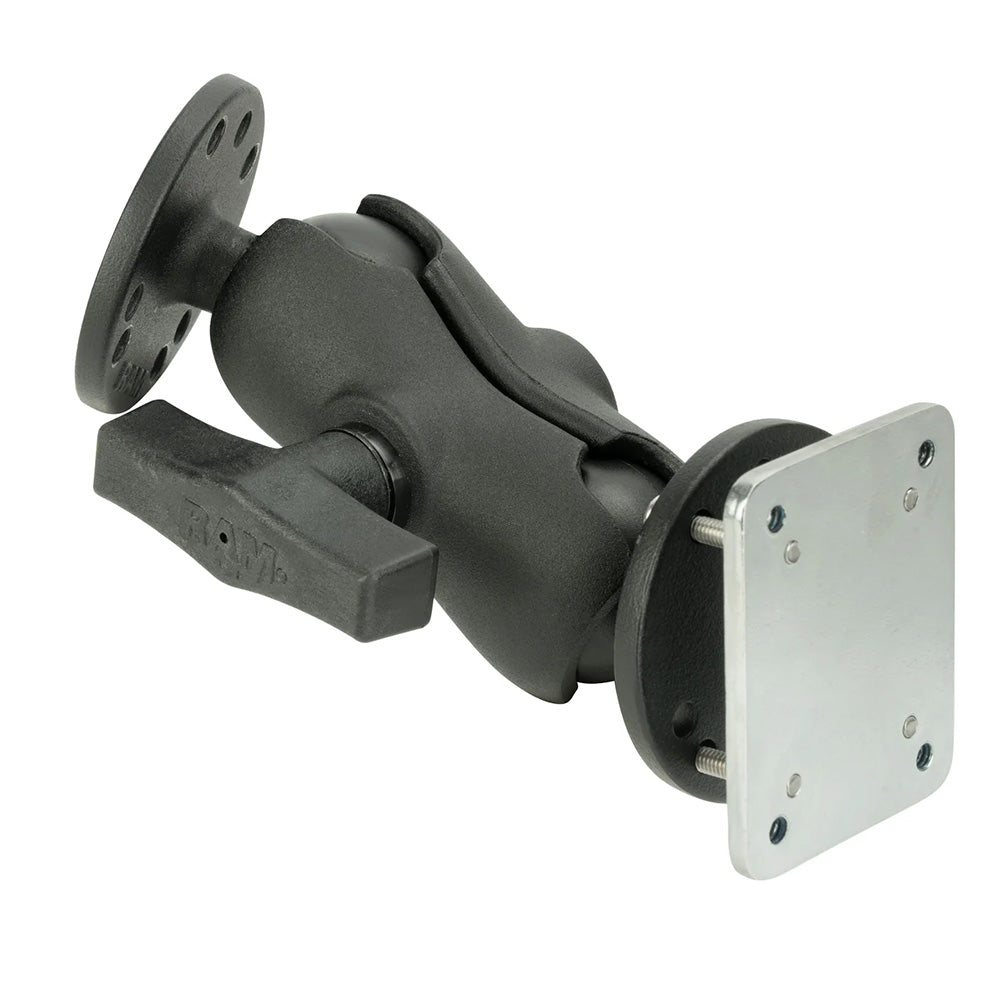 RAM Mount DrillDown Dashboard Mount wBacking Plate  C Size Short