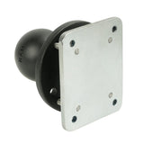 RAM Mount DrillDown Dashboard Ball Base wBacking Plate  C Size