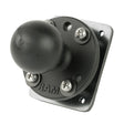 RAM Mount DrillDown Dashboard Ball Base wBacking Plate  C Size