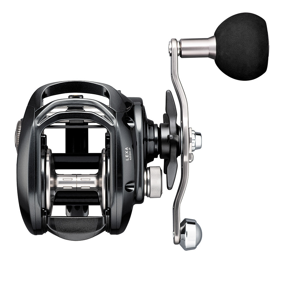 Daiwa Lexa 400 Baitcasting Reel  Left Hand  Hyper Speed  Power Handle