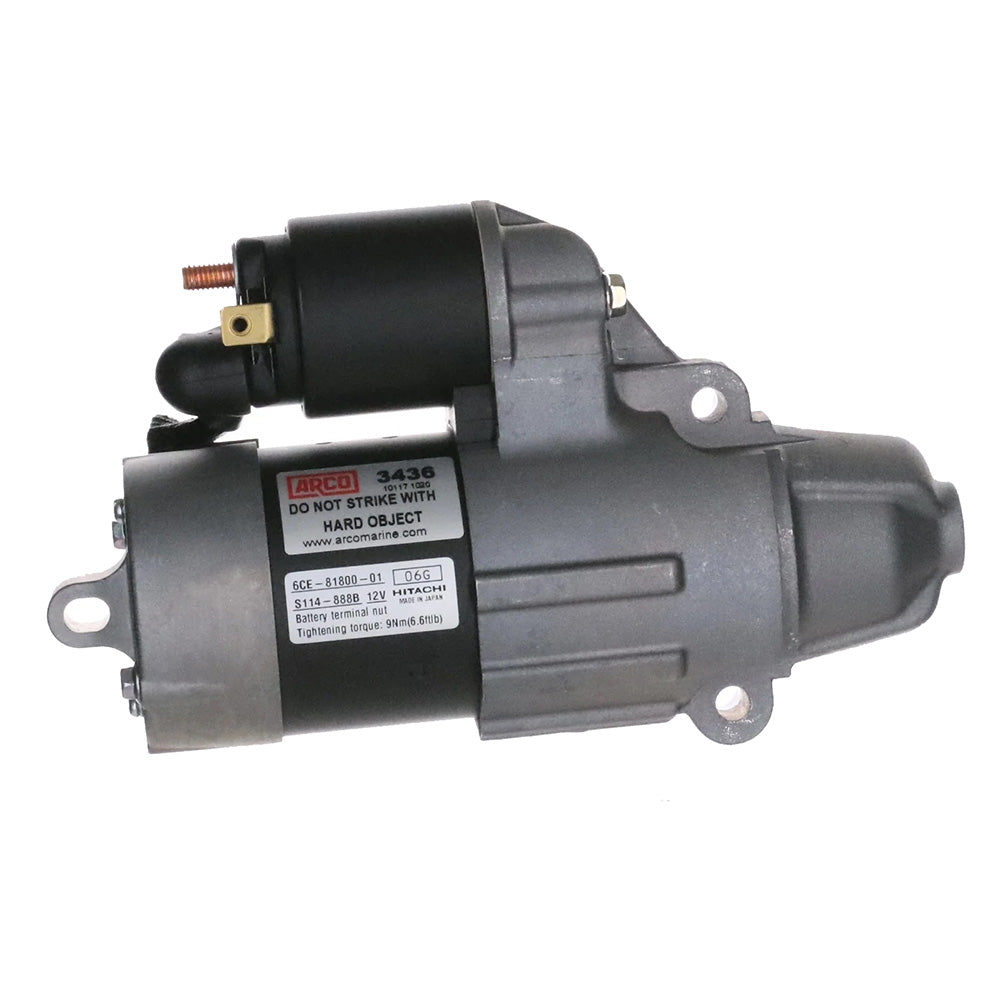 ARCO Marine Premium Replacement Outboard Starter fYamaha 200300HP  9 Tooth
