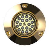 Metro Marine HighOutput Submersible Underwater Light wIntelligent Monochromatic LEDs  Aqua 90 Beam