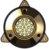 Metro Marine HighOutput Surface Mount Underwater Light wIntelligent Full Spectrum LEDs  RGBW 90 Beam