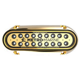 Metro Marine HighOutput Elongated Underwater Light wIntelligent Monochromatic LEDs  Green 45 Beam