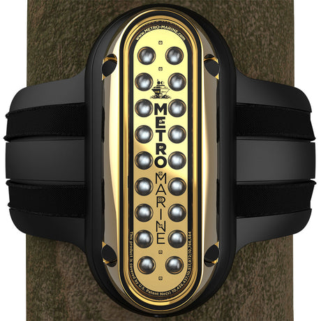 Metro Marine HighOutput Vertical Piling Mount Light wIntelligent Monochromatic LEDs  Blue 45 Beam
