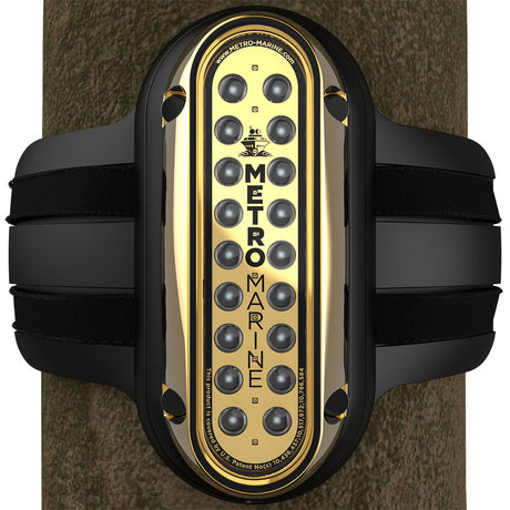 Metro Marine HighOutput Vertical Piling Mount Light wIntelligent Monochromatic LEDs  Blue 90 Beam