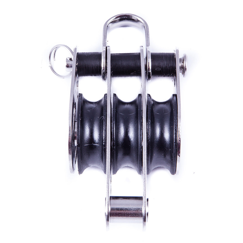 SeaSure 25mm Treble Block wCenter Becket
