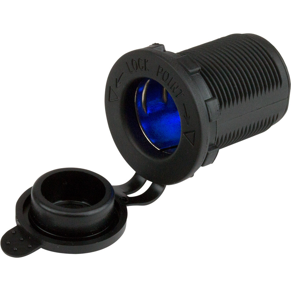 SeaDog 12V Power Socket wBlue LEDs