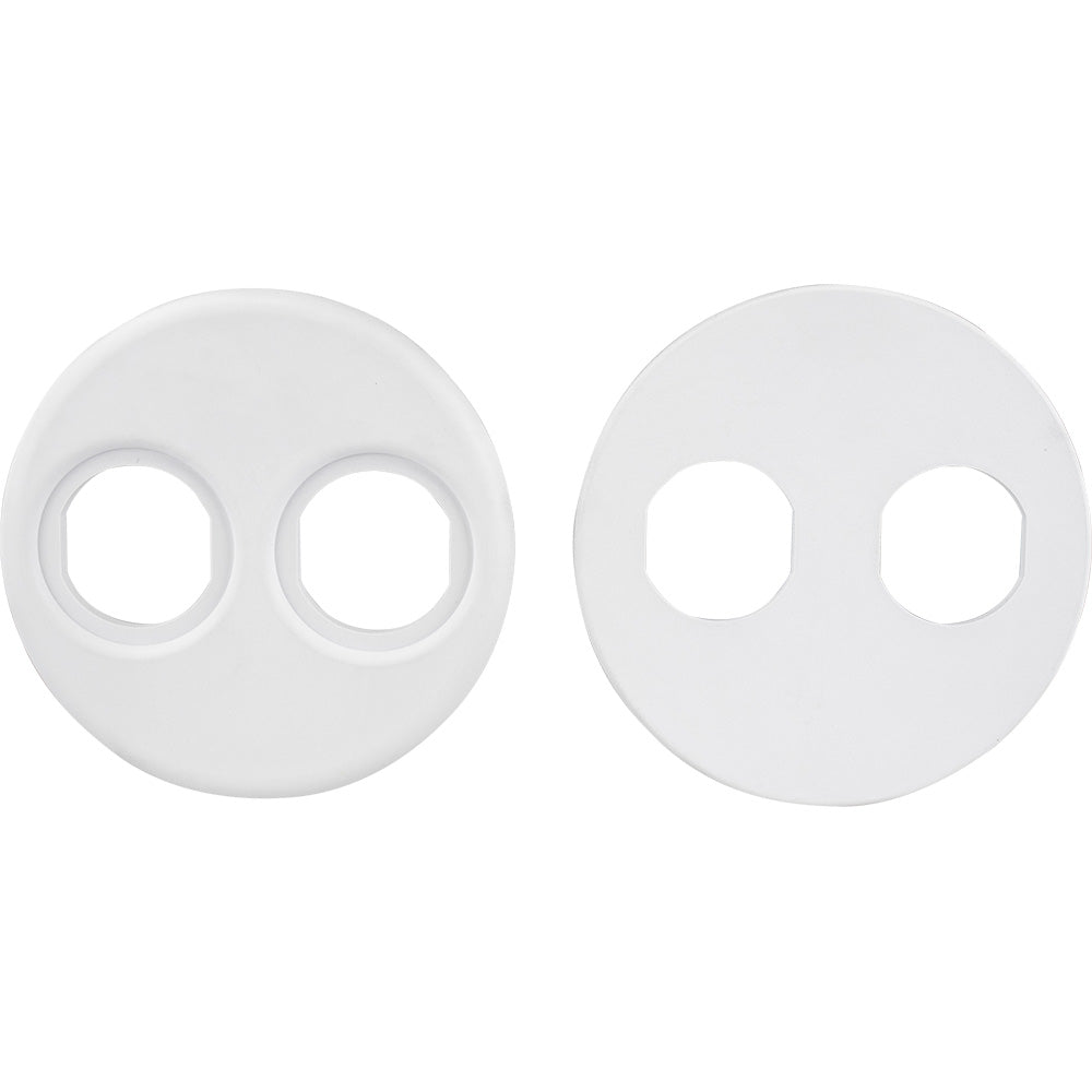 SeaDog 4 Gauge Power Socket Adapter Mounting Plate  White