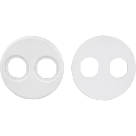 SeaDog 4 Gauge Power Socket Adapter Mounting Plate  White