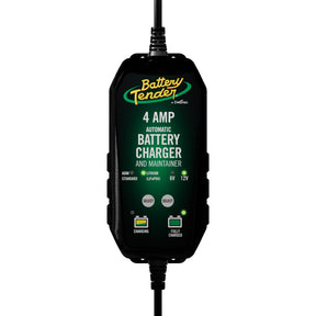 Battery Tender 6V12V 4A Lead Acid  Lithium Selectable Battery Charger 0220209BTWH