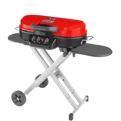 Coleman RoadTrip 285 Standup Propane Gas Grill  Red