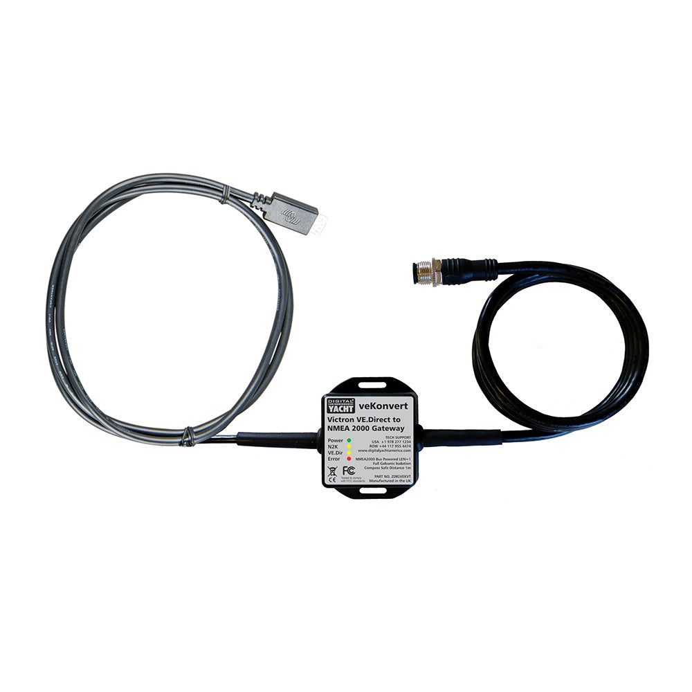 Digital Yacht veKonvert NMEA 2000 Gateway f Victron VEDirect Output Devices  SmartShunts BMVs  MPPTs