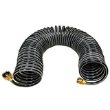 Trident Marine Coiled Wash Down Hose wBrass Fittings  15