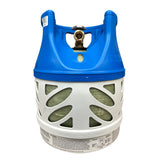 Viking Cylinders 11lb Vertical Fiberglass Composite LPG Cylinder wType 1 Valve  OPD DOT TC Approved