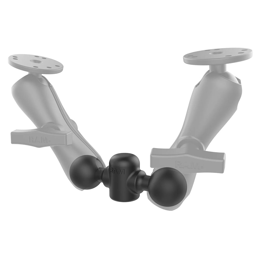 RAM Mount RAM Double Ball Adapter w12 NPT Threaded Hole
