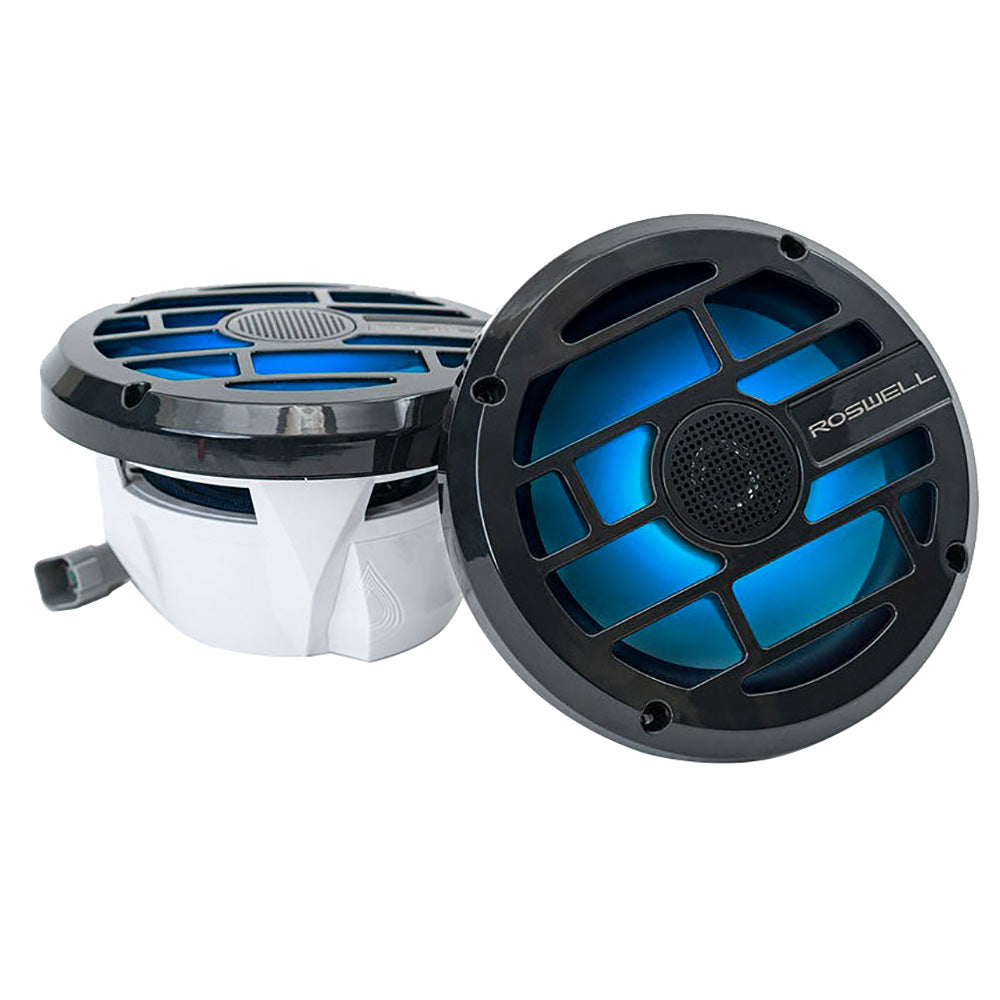 Roswell R Series 77 Marine Speakers  Anthracite Grille  80W RMS  160W Peak Power