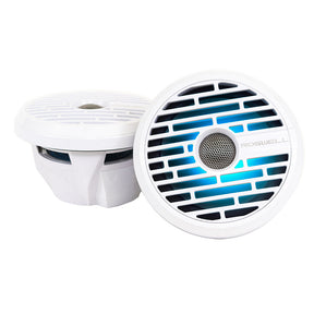 Roswell R1 77 Marine Speakers  White  90W RMS  180W Peak Power