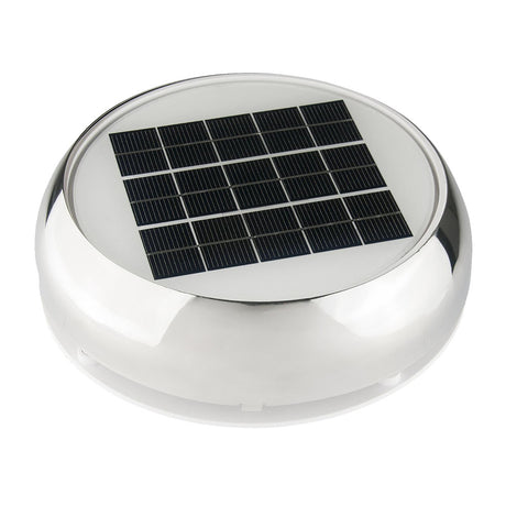 Marinco 3 DayNight Solar Vent  Stainless Steel