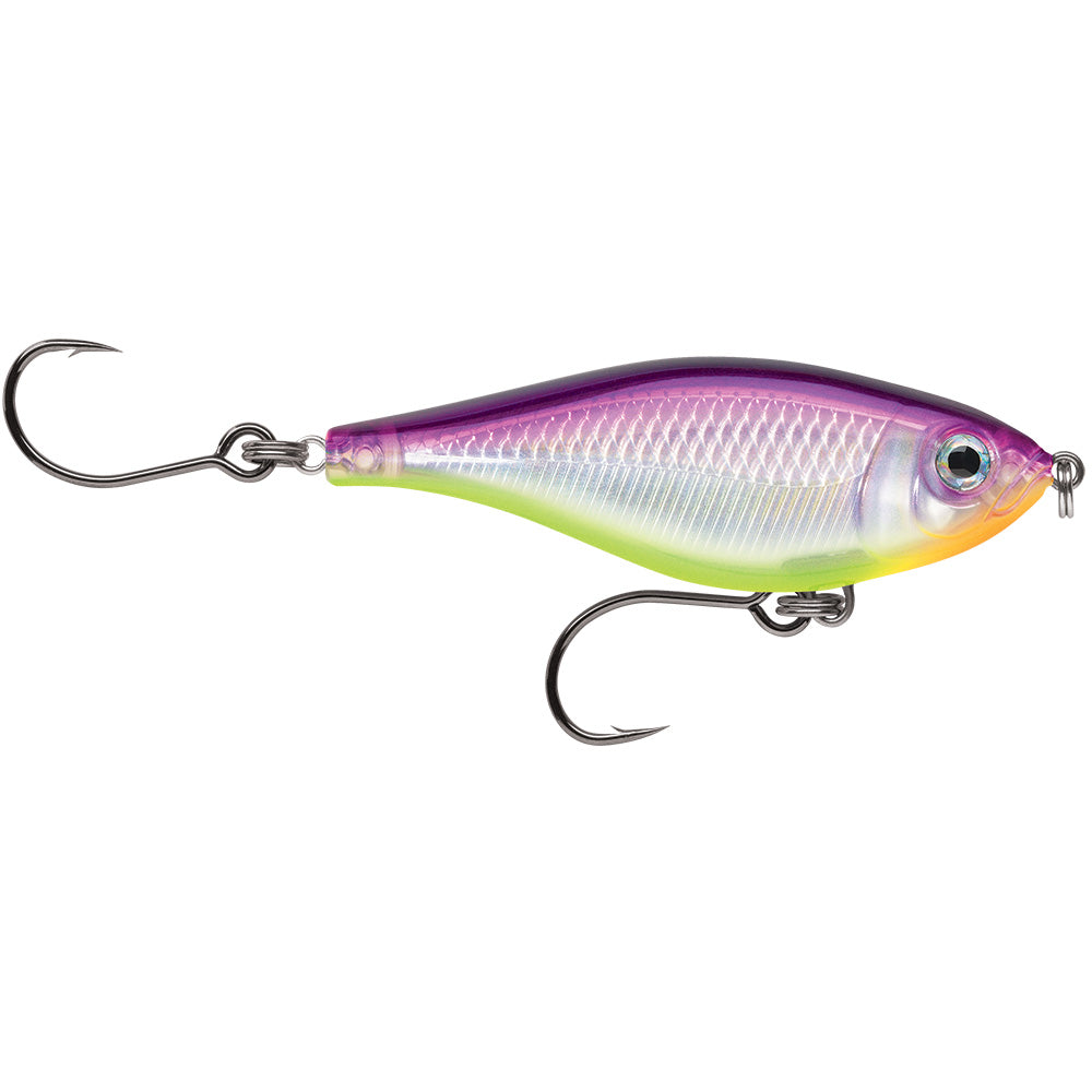 Rapala XRap Twitchin Mullet 212 Purple Chartreuse