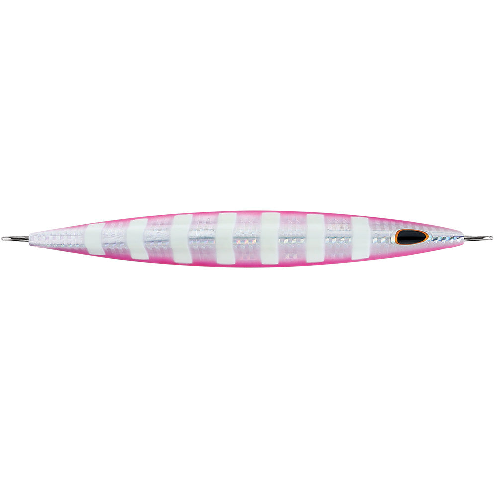 Williamson Kensaki 280 Jig  725  978oz  Silver Pink Zebra