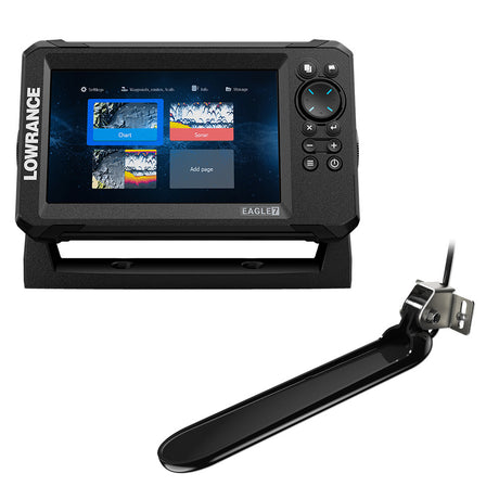 Lowrance Eagle 7 wTripleShot Transducer  Discover OnBoard Chart