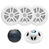 Boss Audio MG250W64 Kit wMGR150B  2 Pairs of MR6W Speakers