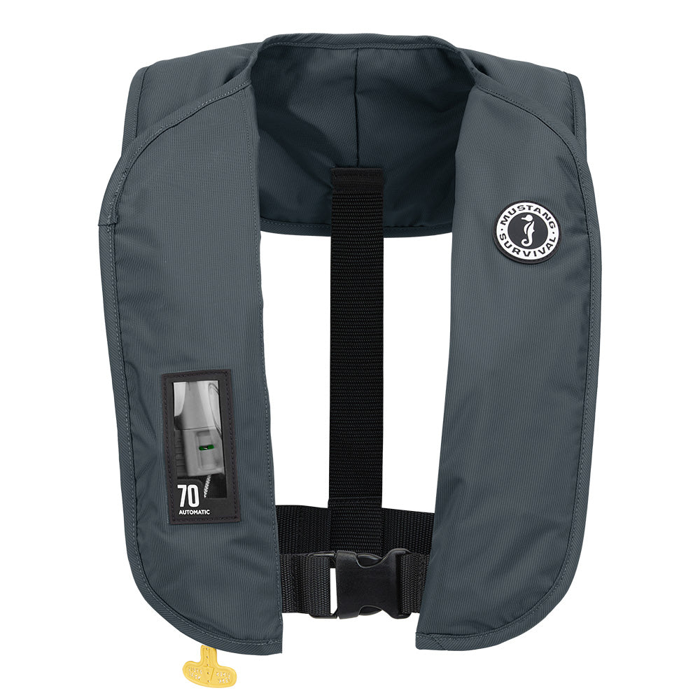 Mustang MIT 70 Automatic Inflatable PFD  Admiral Gray