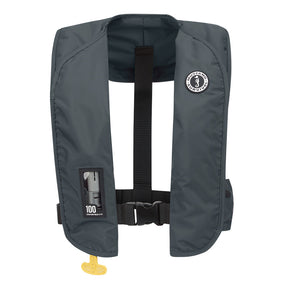 Mustang MIT 100 Convertible Inflatable PFD  Admiral Grey