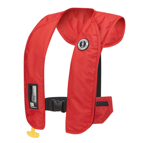 Mustang MIT 100 Convertible Inflatable PFD  Red