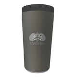 Toadfish NonTipping Can Cooler 20  Universal Design  Graphite