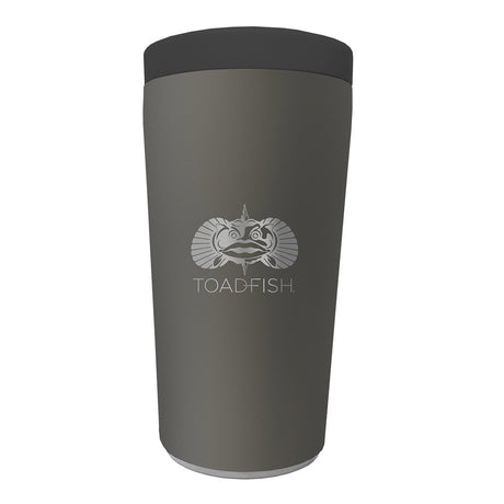 Toadfish NonTipping Can Cooler 20  Universal Design  Graphite