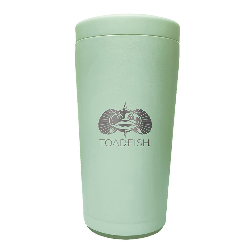Toadfish NonTipping Can Cooler 20  Universal Design  Seagrass